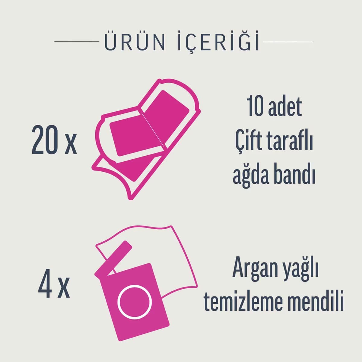 Veet Pure Ağda Bandı Yüz 20'li 3