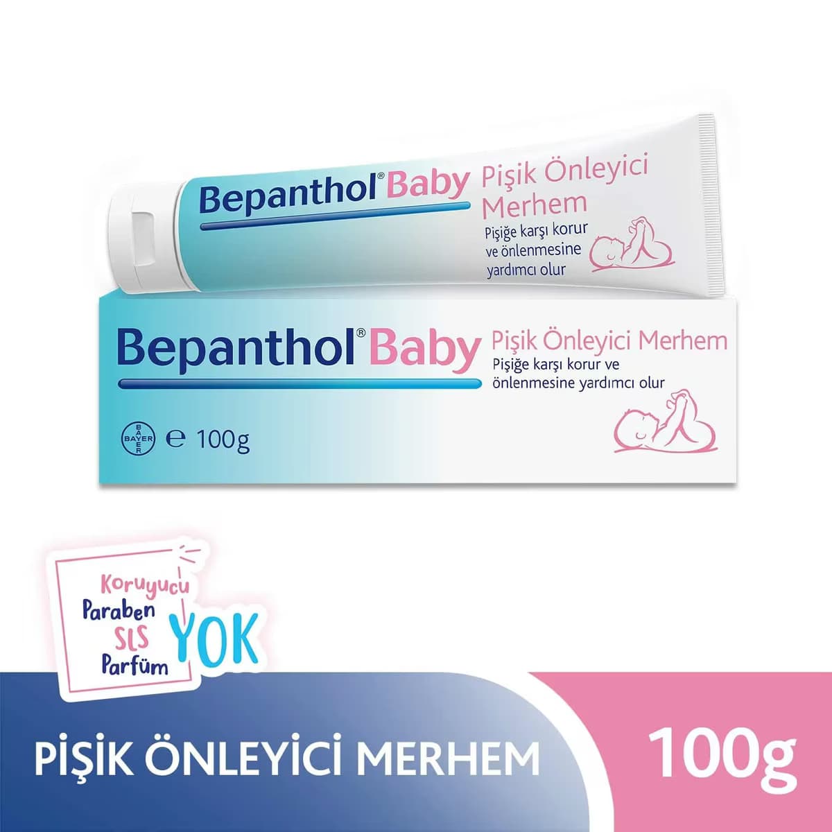 Bepanthol Pişik Önleyici Merhem Baby 100 gr 2