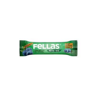 Fellas Meyve Bar Chia ve Yaban Mersini 40 gr