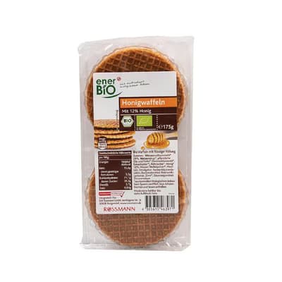Enerbio Organik Gofret Ballı 175 gr