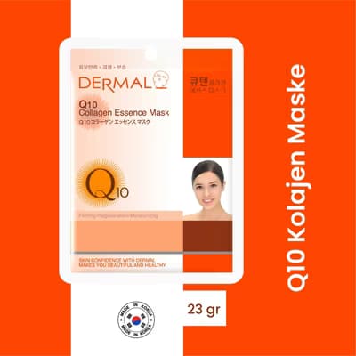 Dermal Q10 Kolajen Maske 23 gr - Gratis