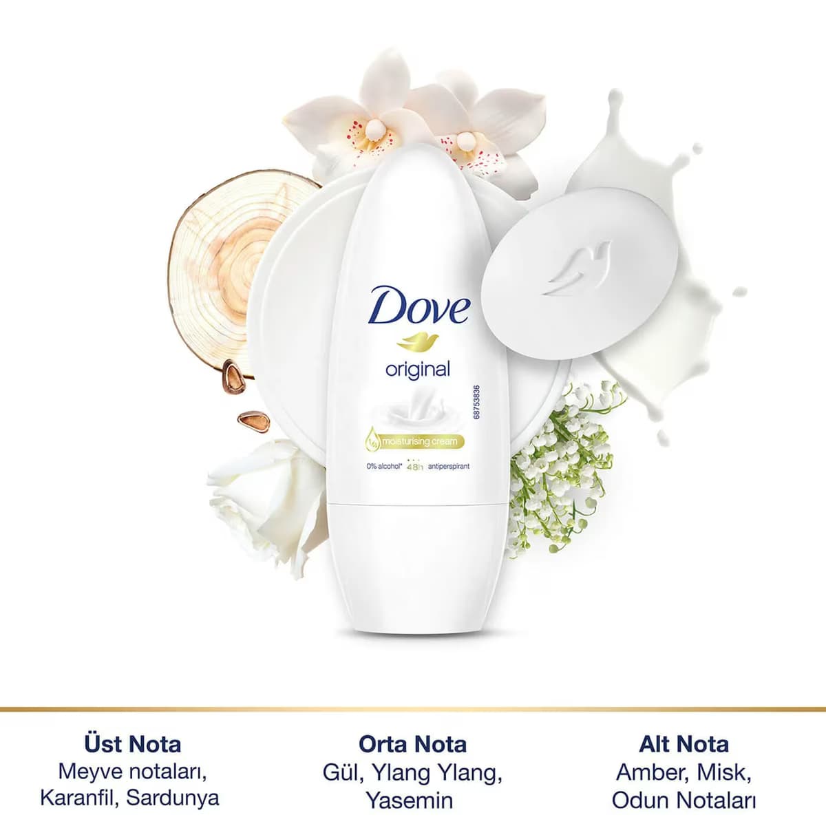 Dove Roll On Original 50 ml 3