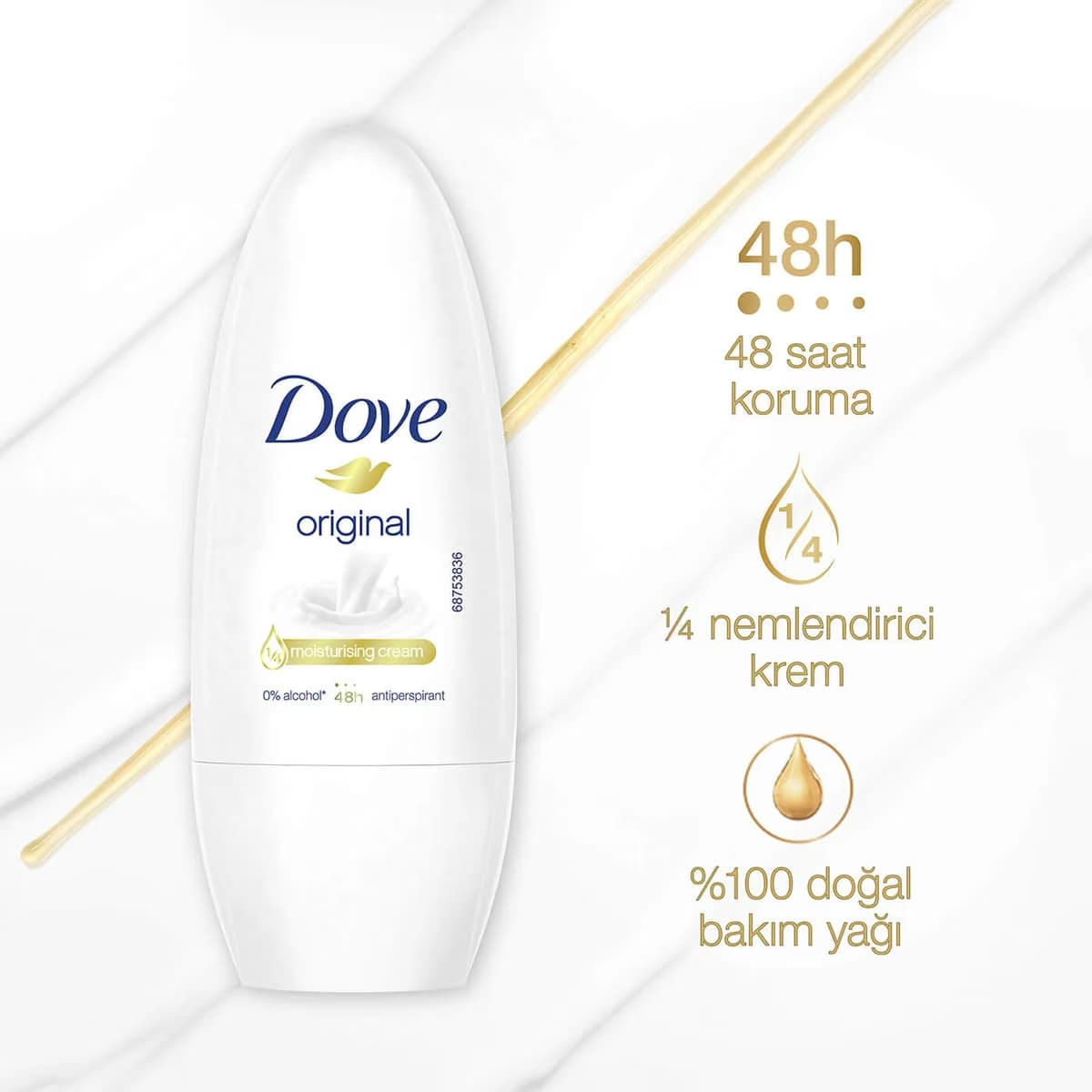 Dove Roll On Original 50 ml 5