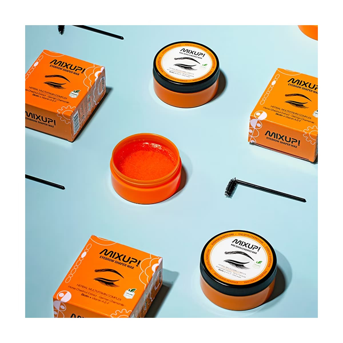 Mixup! Kaş Şekillendirici Wax 50 ml - Gratis 4