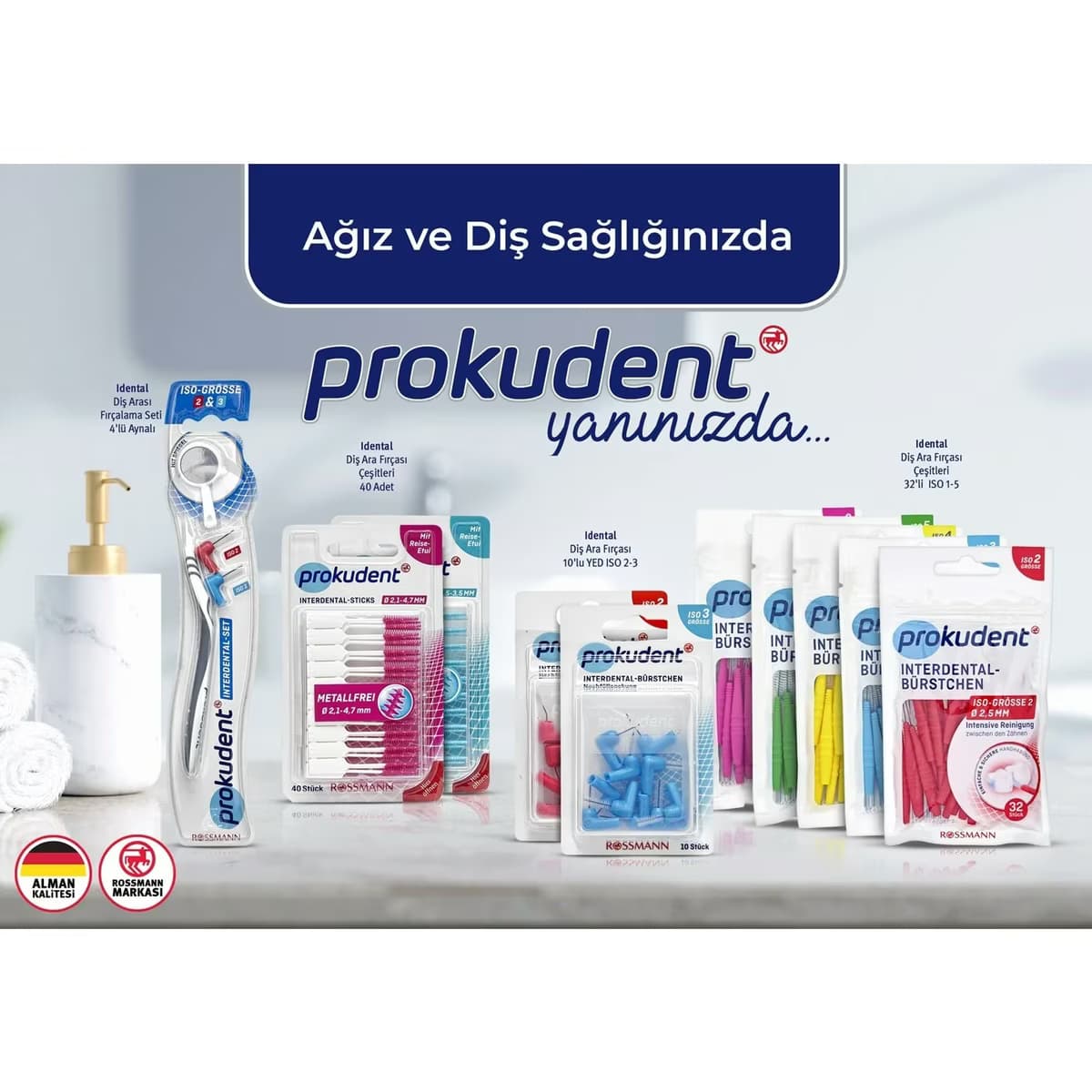 Prokudent Diş Ara Fırçası ISO 3 32 parça 2