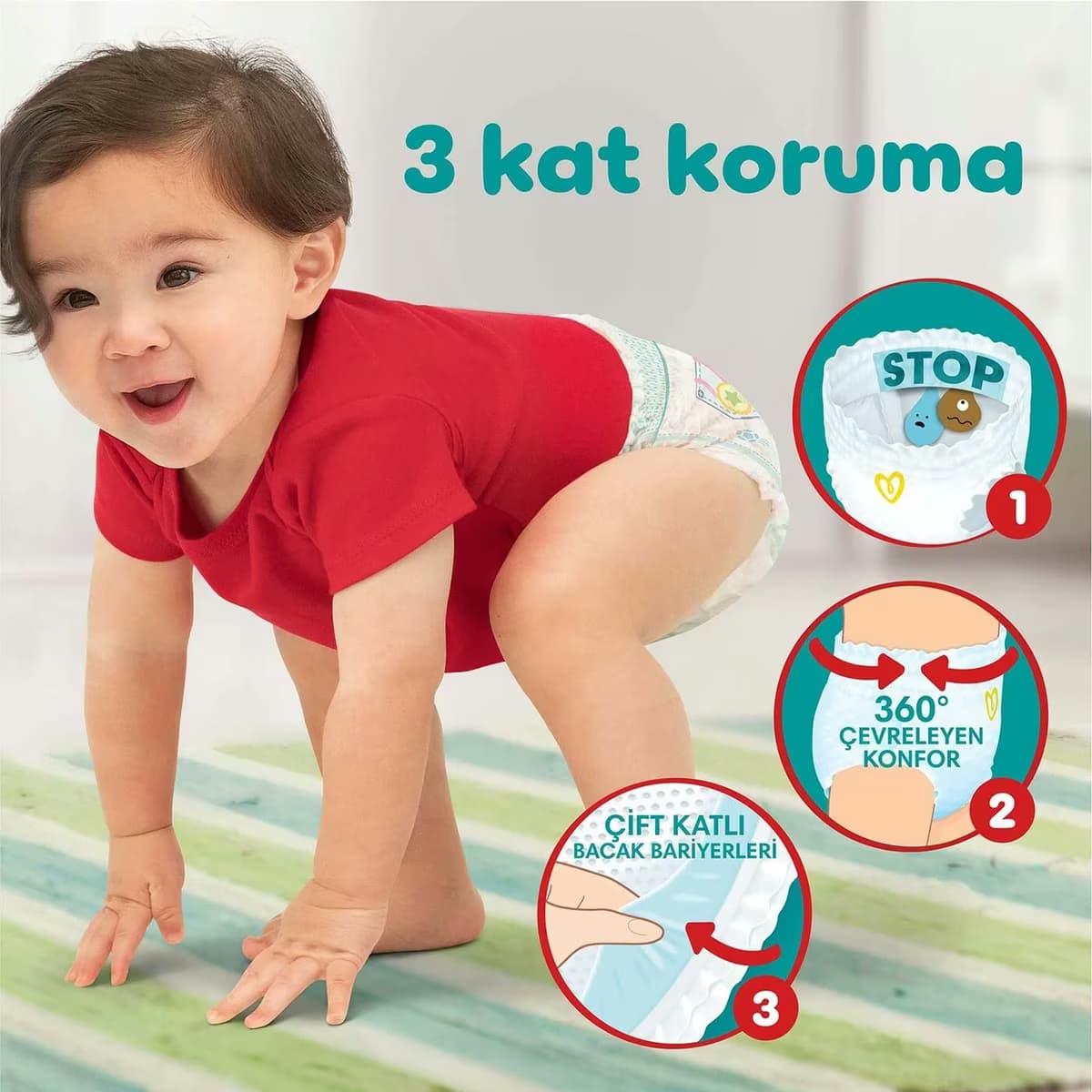 Prima Bebek Bezi 4 Beden Maxi 25'li 3