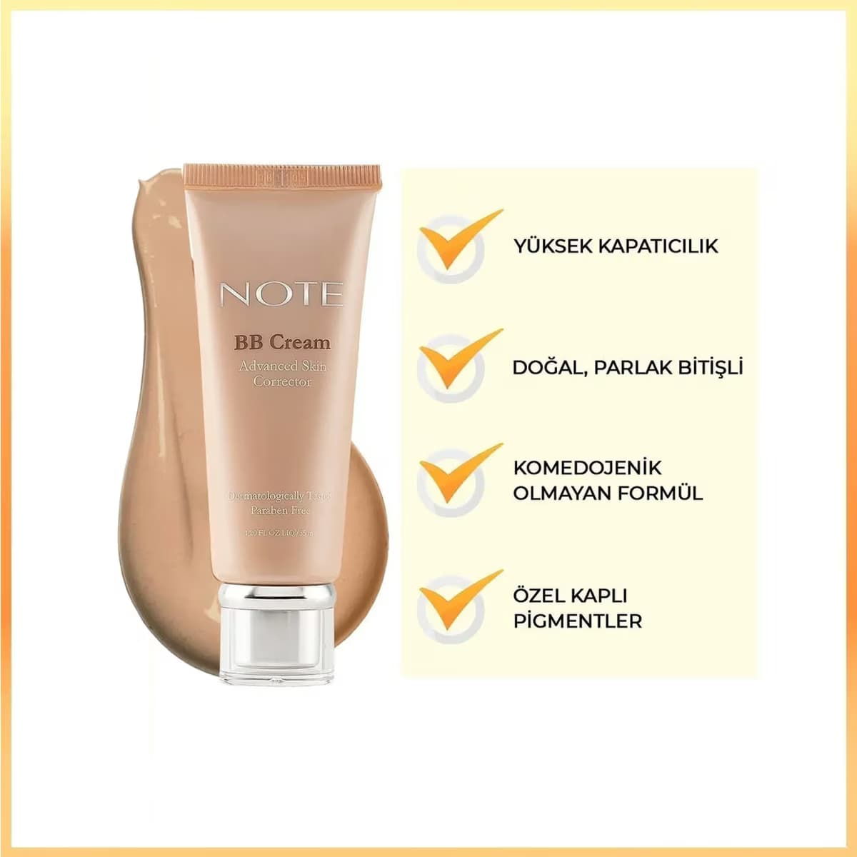 Note BB Cream 100 Porcelain 35 ml 4