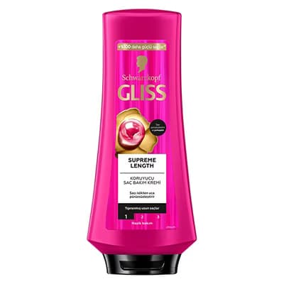Gliss Supreme Length Saç Kremi 360 ml - Gratis