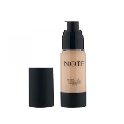 Note Fondöten Detox & Protect 01 Beige