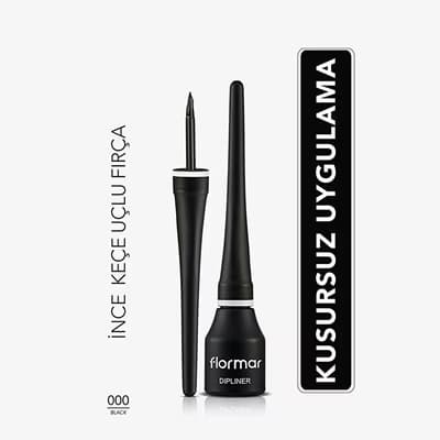 Flormar Dipliner Black-Classic Likit - Gratis