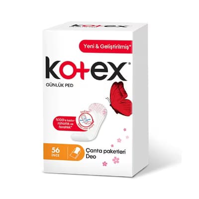 Kotex Günlük Ped Parfümlü 56'lı