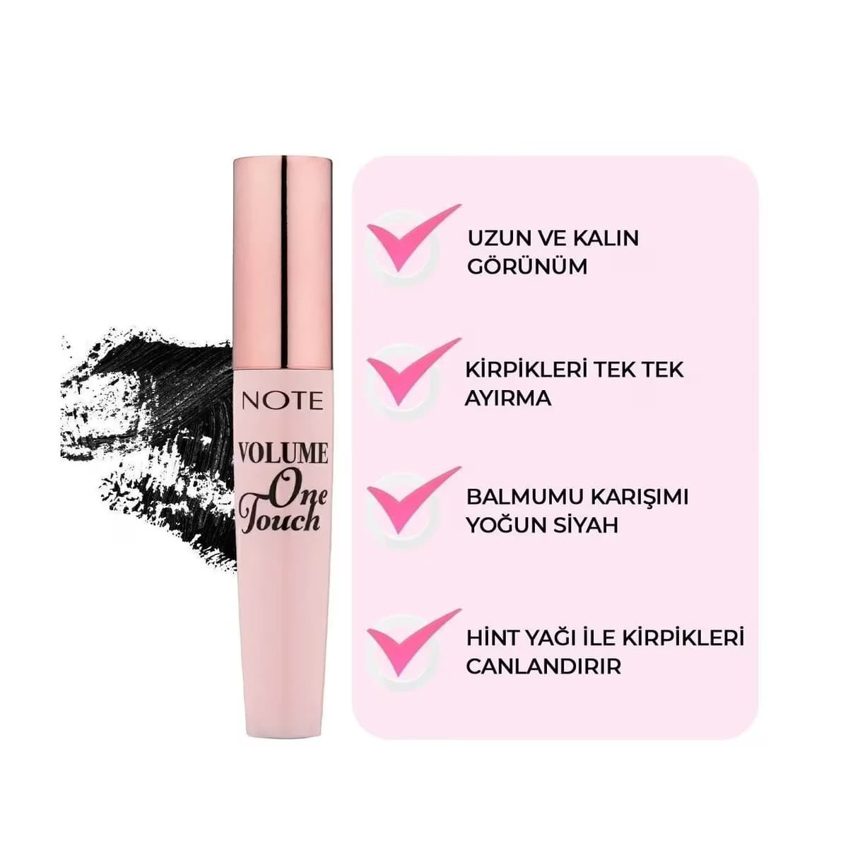 Note Volume One Touch Maskara 3