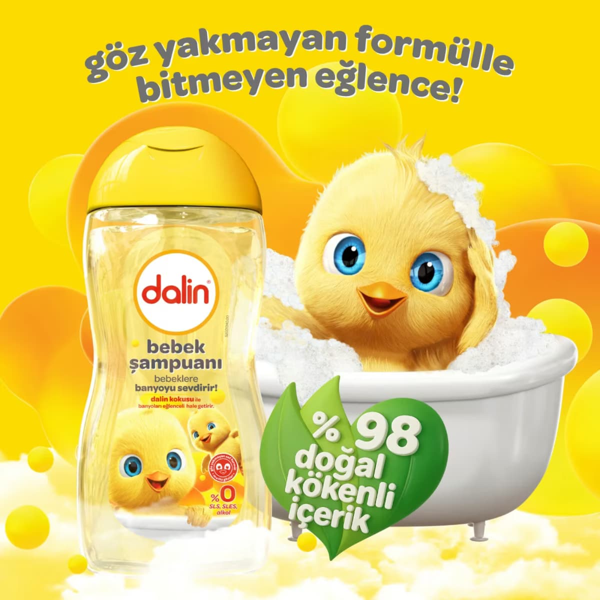 Dalin Şampuan Göz Yakmayan Formül 200 ml 2