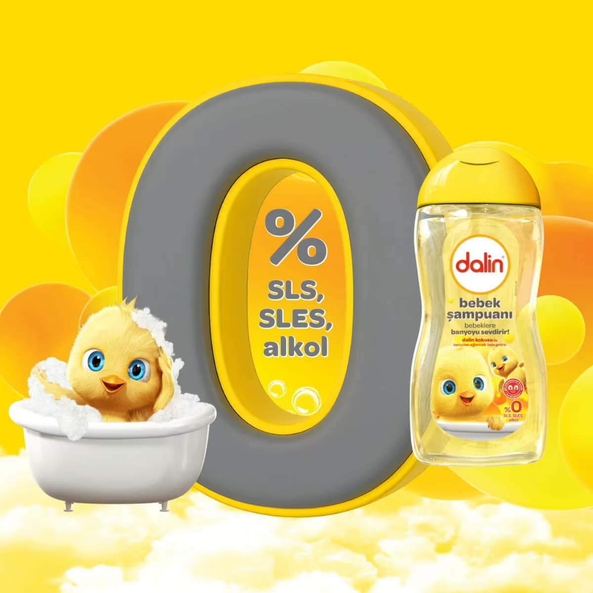 Dalin Şampuan Göz Yakmayan Formül 200 ml 3
