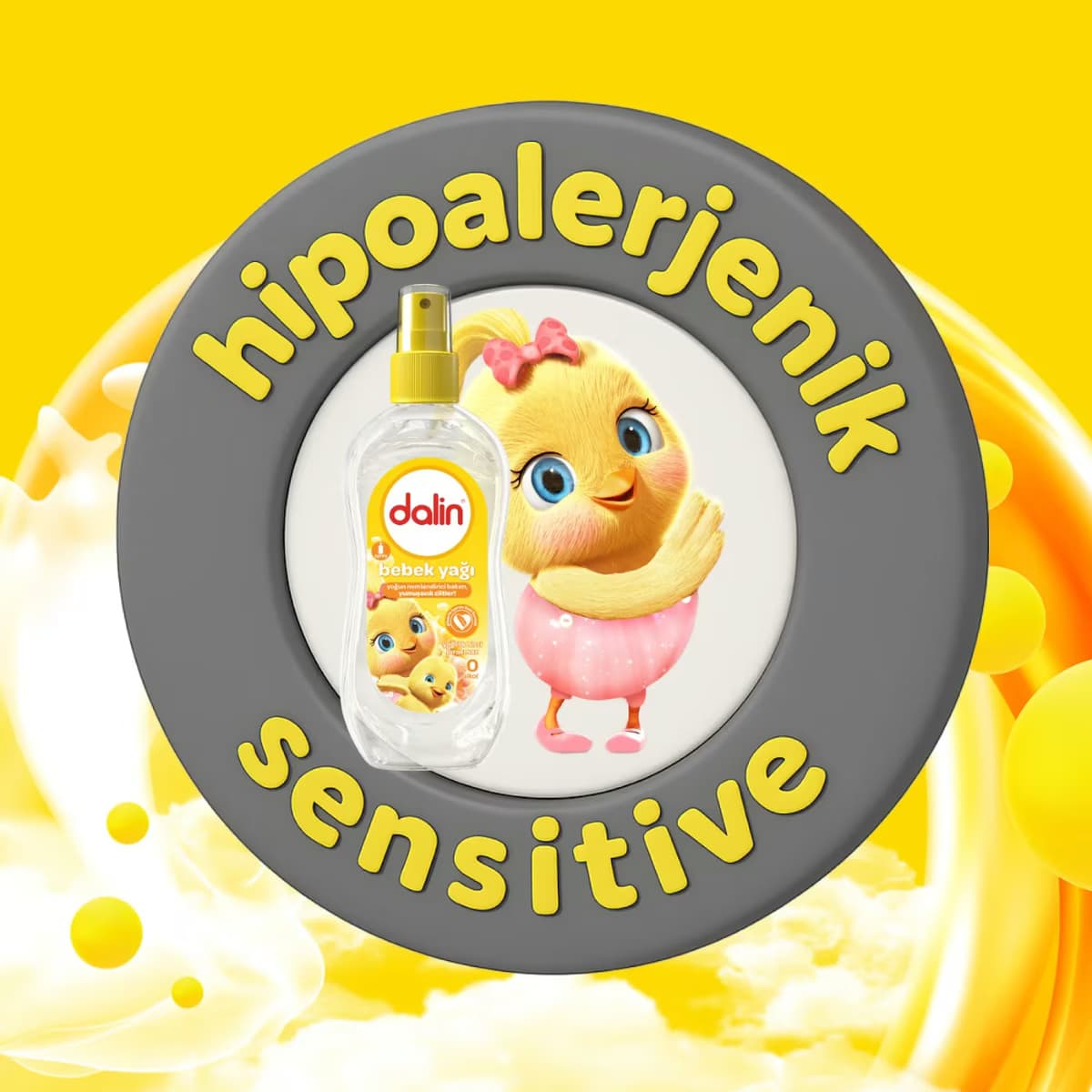 Dalin Bebek Yağı Sprey 200 ml 5