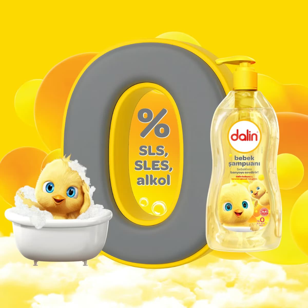 Dalin Şampuan Göz Yakmayan Formül 500 ml 3