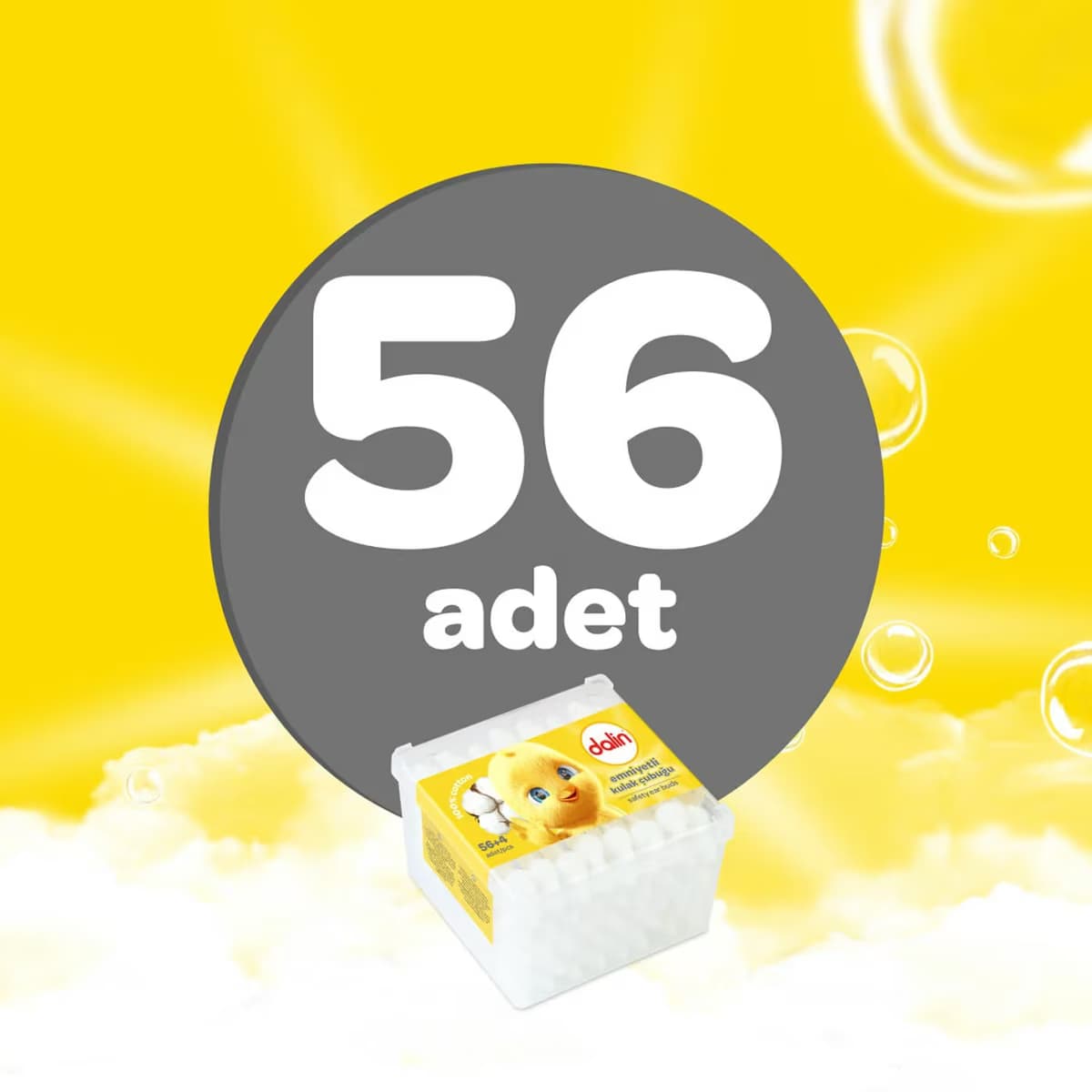 Dalin Emniyetli Kulak Çubuğu 56'lı 2