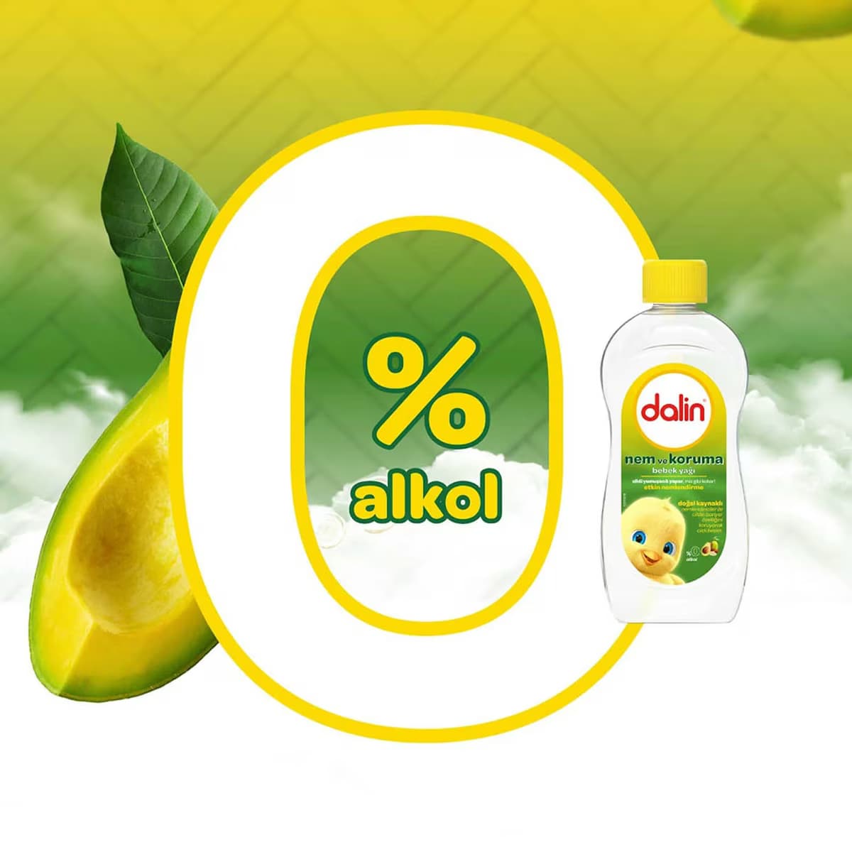 Dalin Bebek Yağı Nem & Koruma 300 ml 3