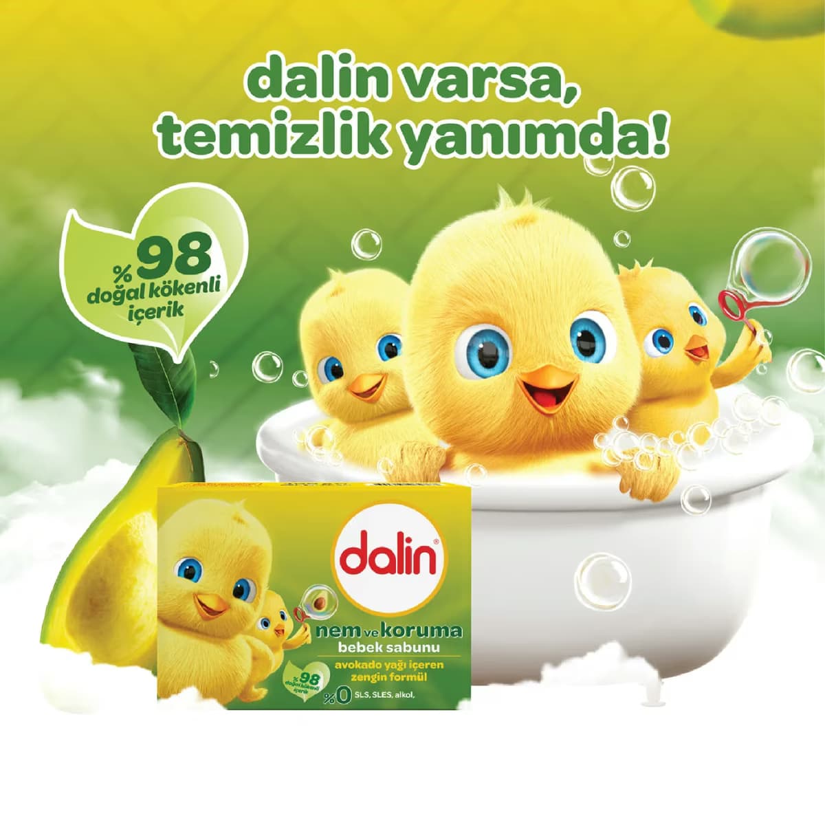 Dalin Sabun Nem ve Koruma 100 gr 2