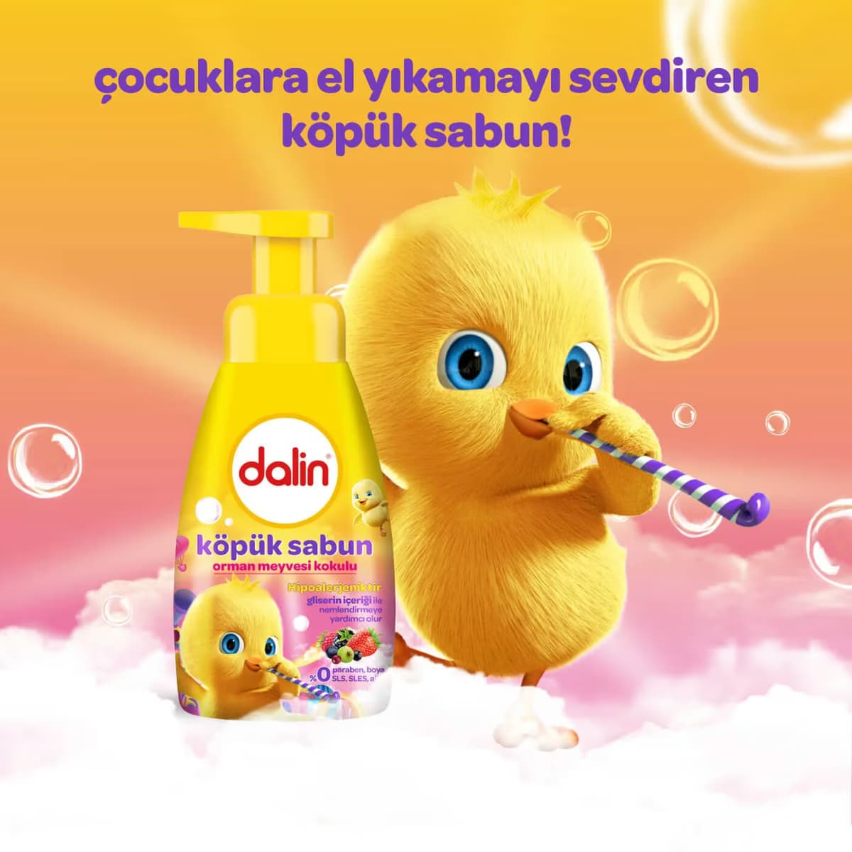 Dalin Köpük Sabun Orman Meyvesi 200 ml 2