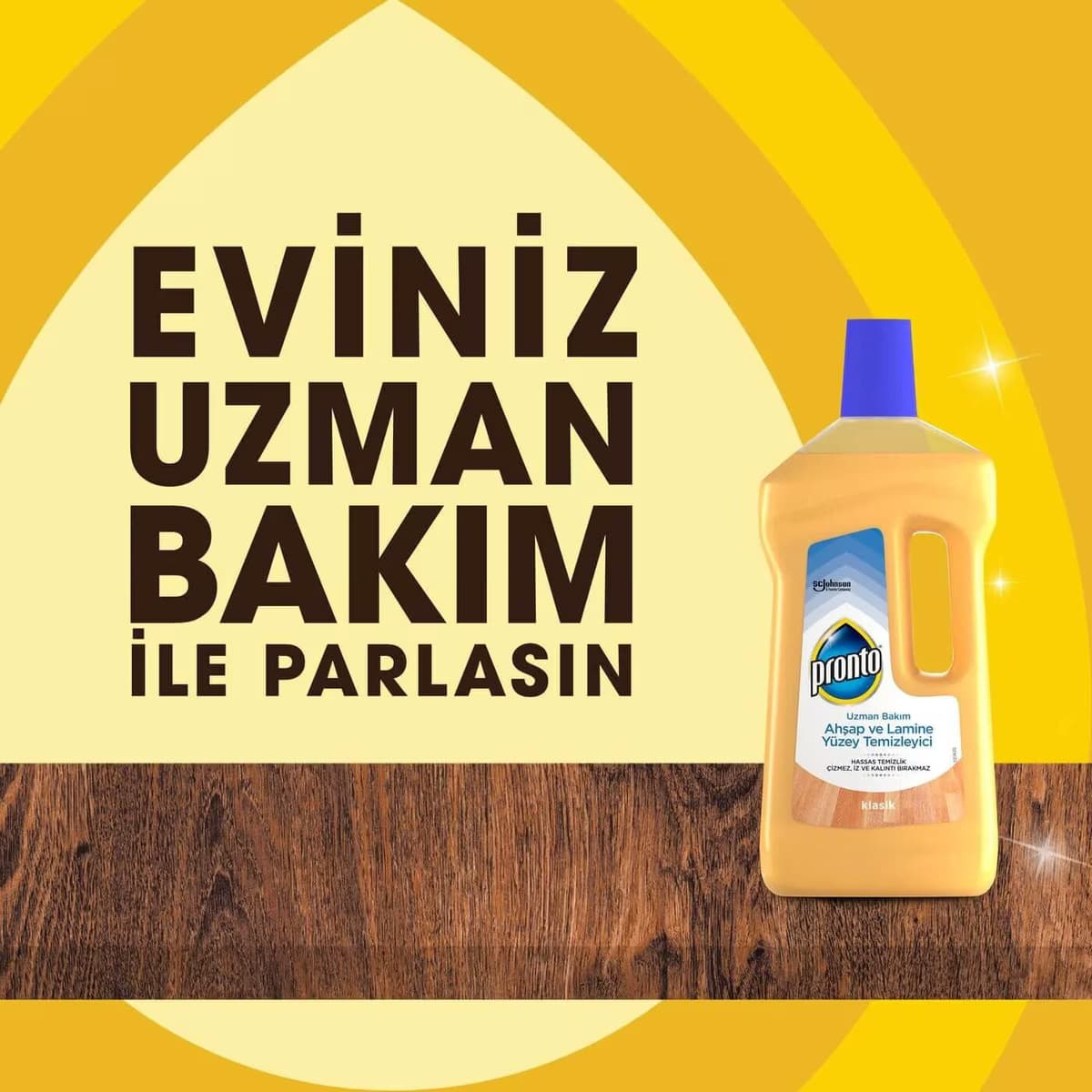 Pronto Ahşap Temizleyici Portakal 750 ml 3