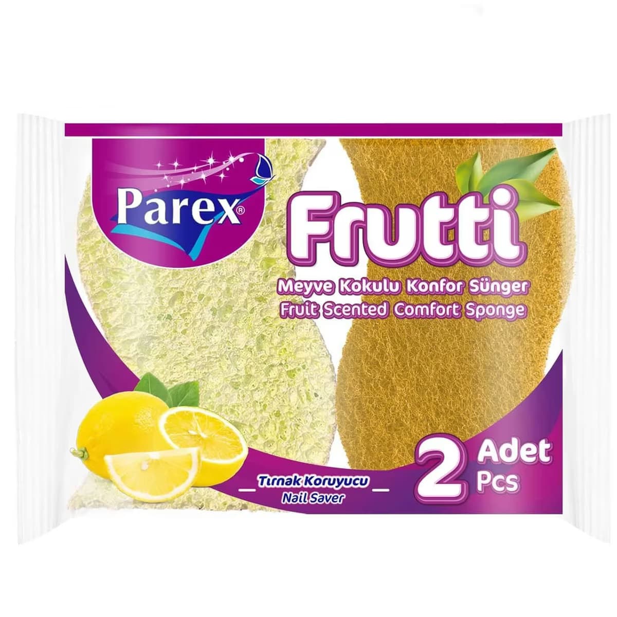 Parex Frutti Kokulu Konfor Sünger 2'li 3