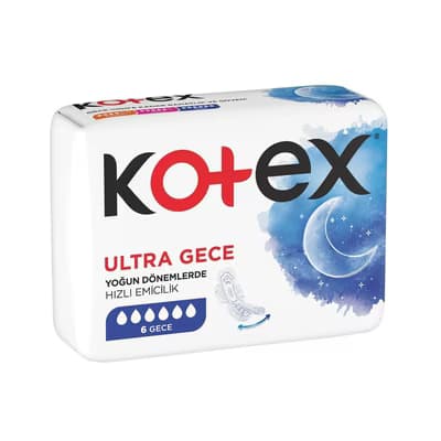 Kotex Ped Ultra Gece 6'lı