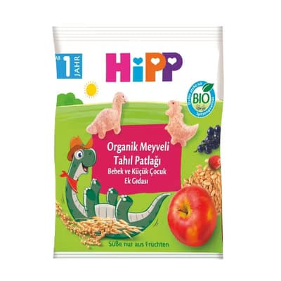 Hipp Organik Tahıl Patlağı Meyveli 30 gr