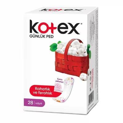 Kotex Günlük Ped Eko Uzun 28'li