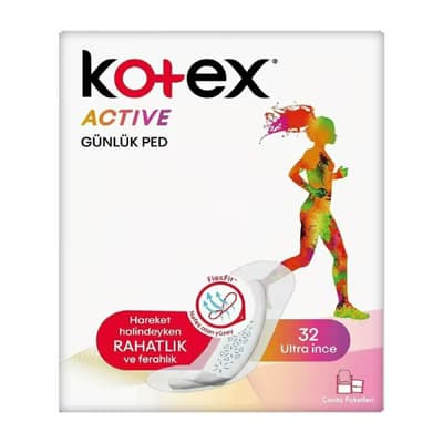 Kotex Günlük Ped Ultra İnce 32'li