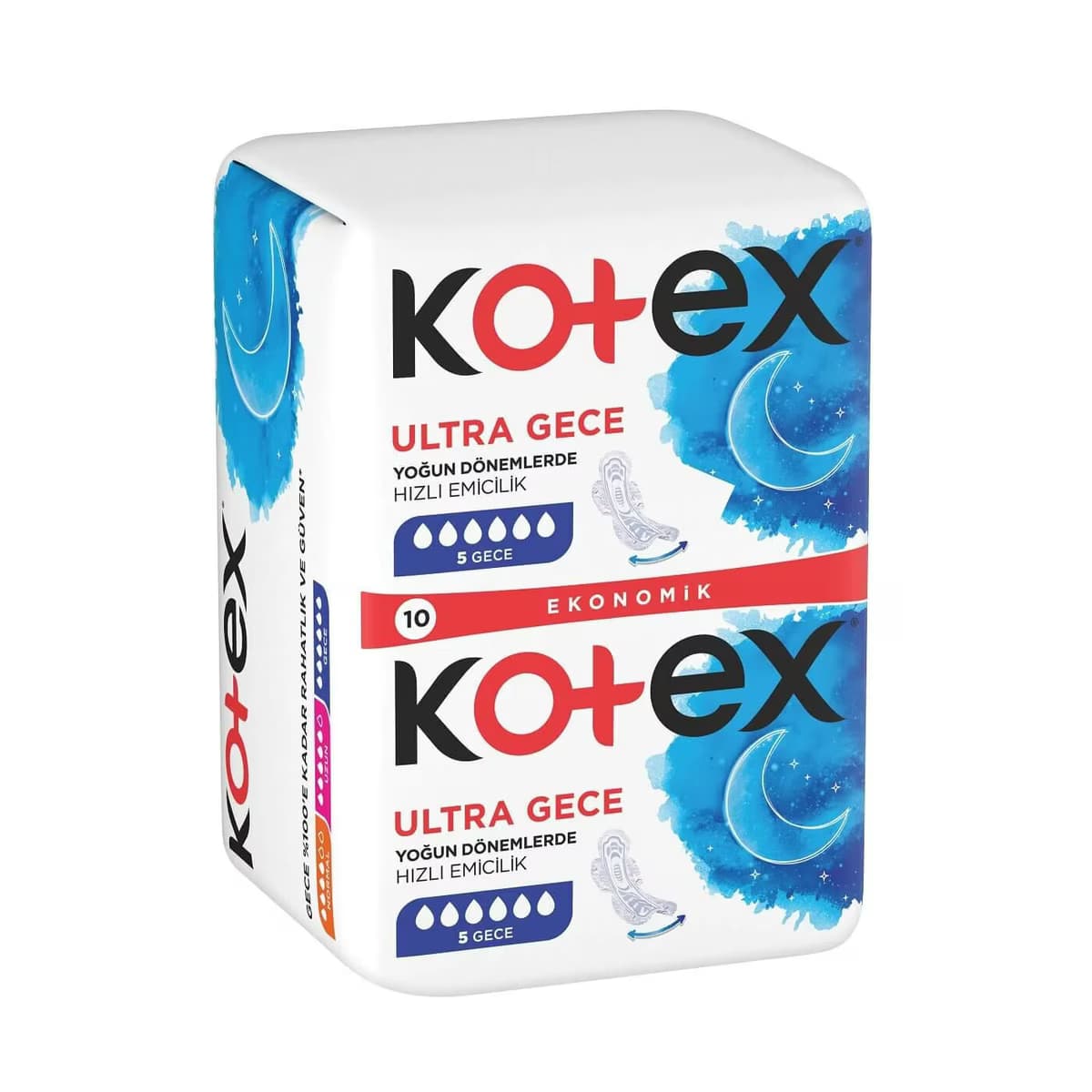 Kotex Ped Ultra Double Gece 10'lu 2
