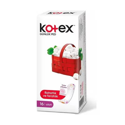 Kotex Günlük Ped Uzun 16'lı