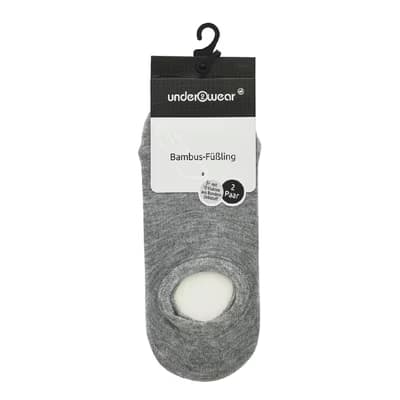 Underwear Bambu Çorap 2’li Gri Melanj 39-42