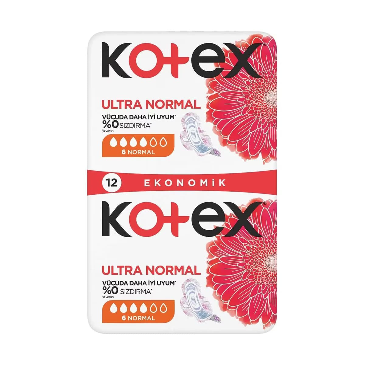 Kotex Ped Ultra Double Normal 12'li 2