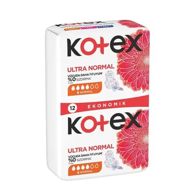 Kotex Ped Ultra Double Normal 12'li