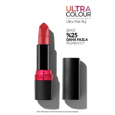 Avon Ultra Mat Ruj 26 M Coral Fever - Gratis