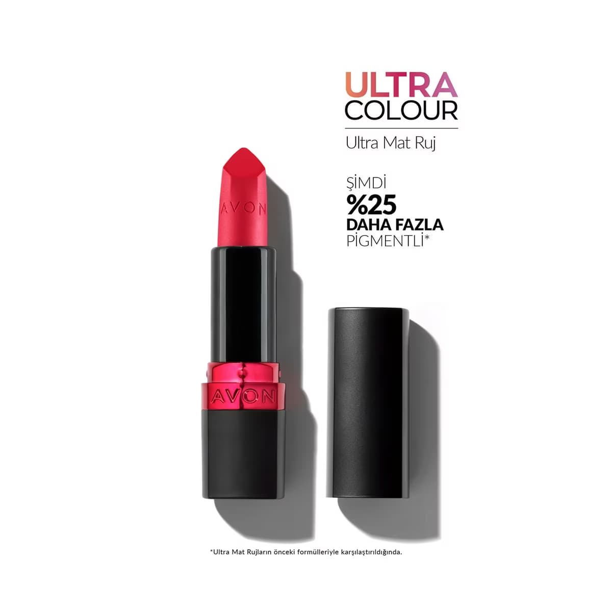 Avon Ultra Mat Ruj 30 Ruby Kiss - Gratis