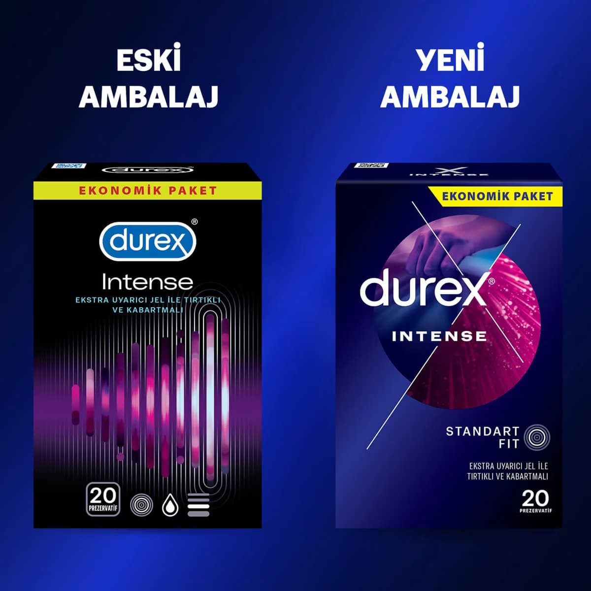 Durex Prezervatif Intense 20'li 3