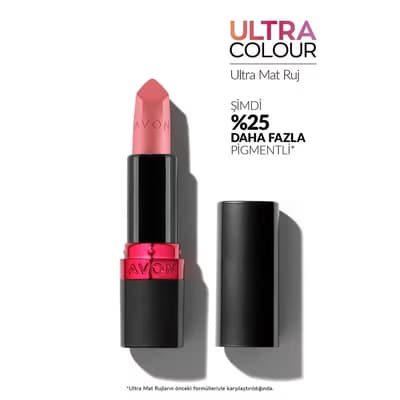 Avon Ultra Mat Ruj 17 Pink Passion - Gratis
