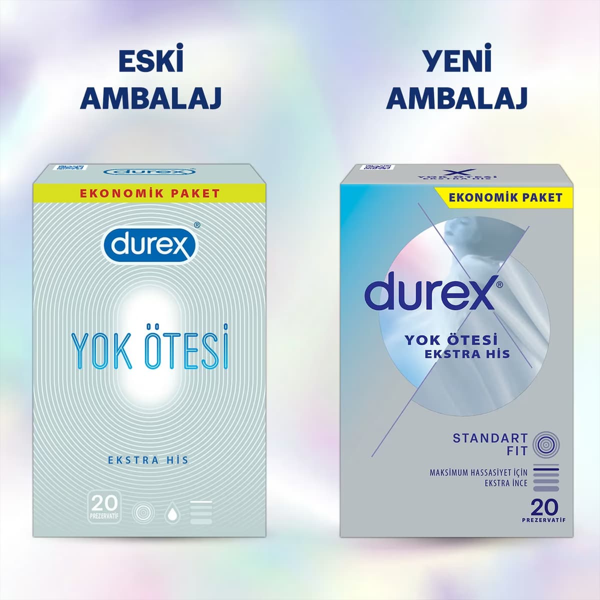 Durex Prezervatif Yok Ötesi Ekstra His 20'li 2