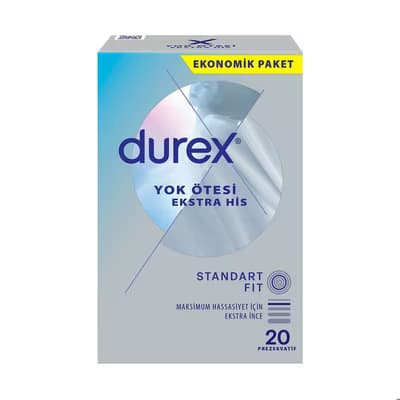 Durex Prezervatif Yok Ötesi Ekstra His 20'li