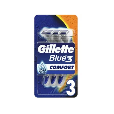 Gillette Tıraş Bıçağı Blue 3 Comfort 3'lü