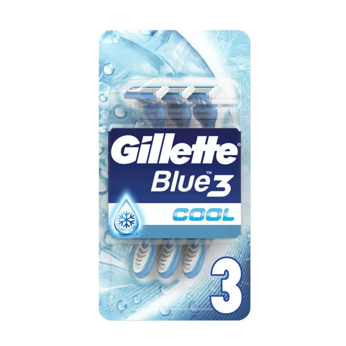 Gillette Tıraş Bıçağı Blue 3 Cool 3'lü