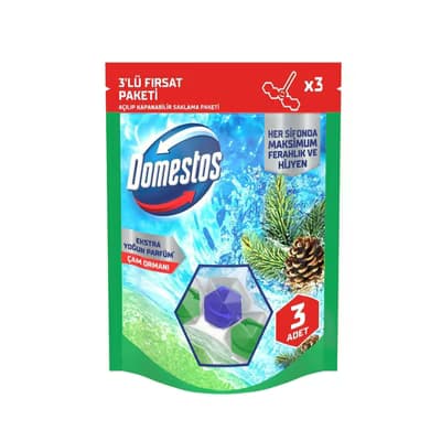 Domestos Wc Blok Çam Ormanı 3‘lü