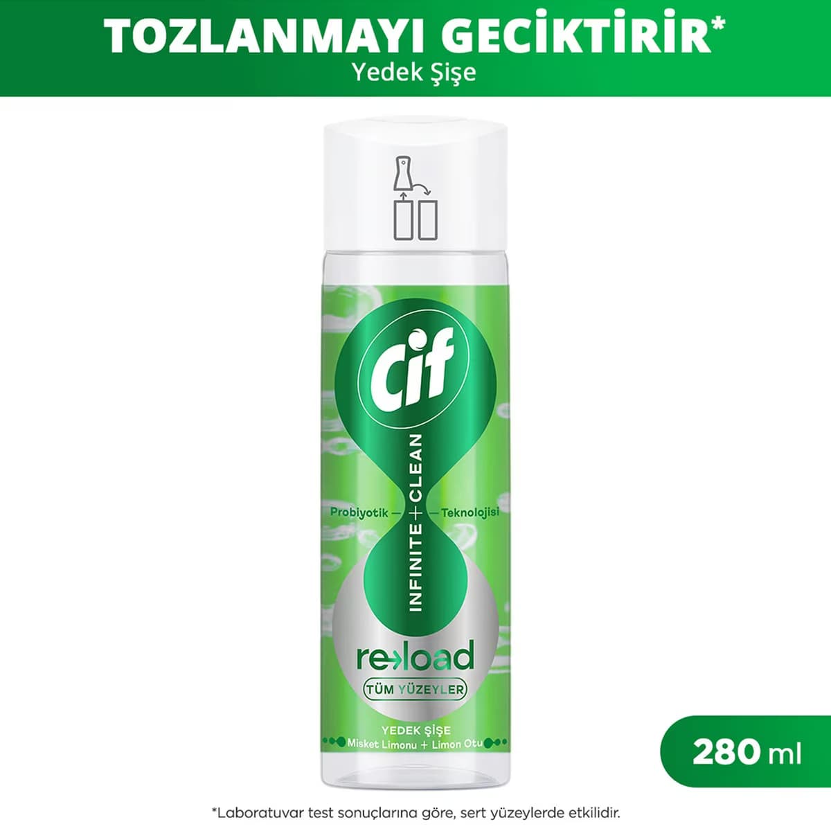 Cif Infinite Clean Lime Yedek Şişe 280 ml 2