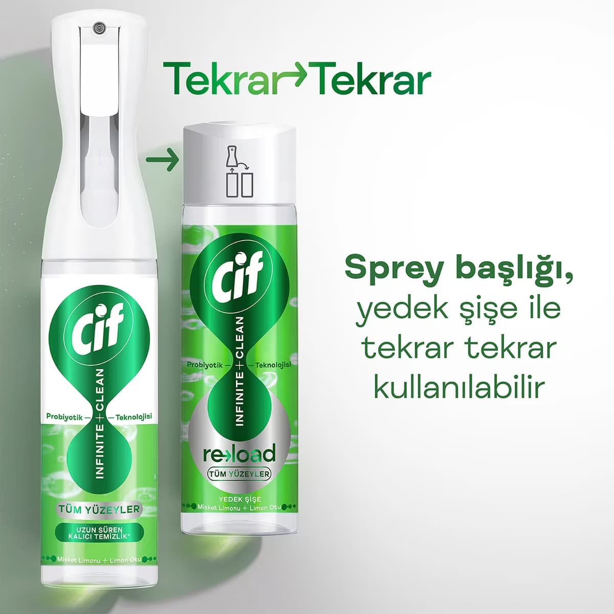 Cif Infinite Clean Lime Yedek Şişe 280 ml 5