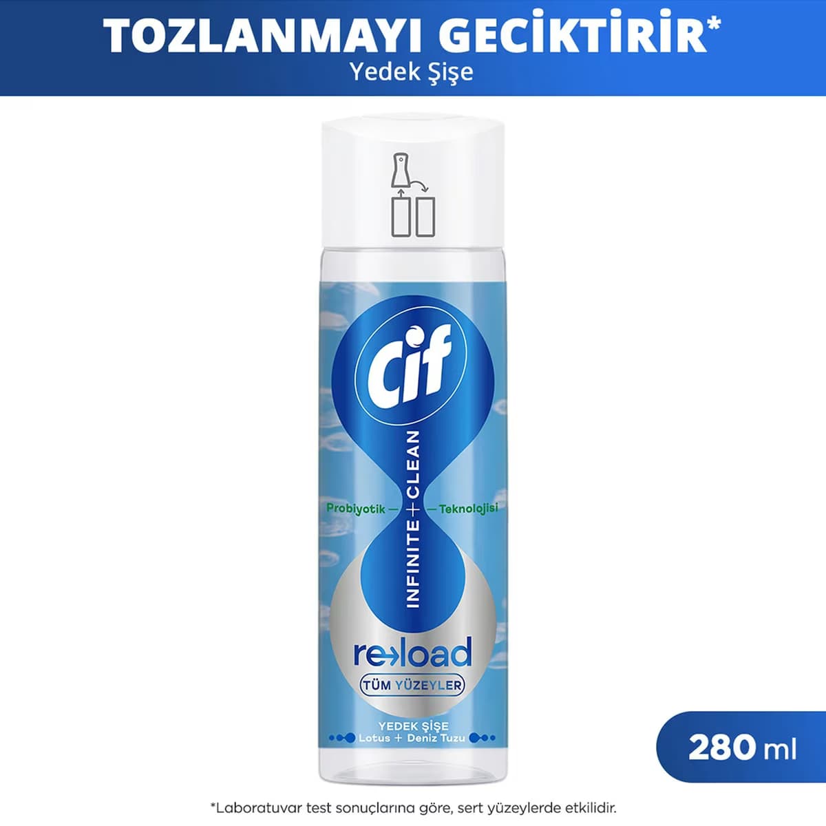 Cif Infinite Clean Lotus Yedek Şişe 280ml 2