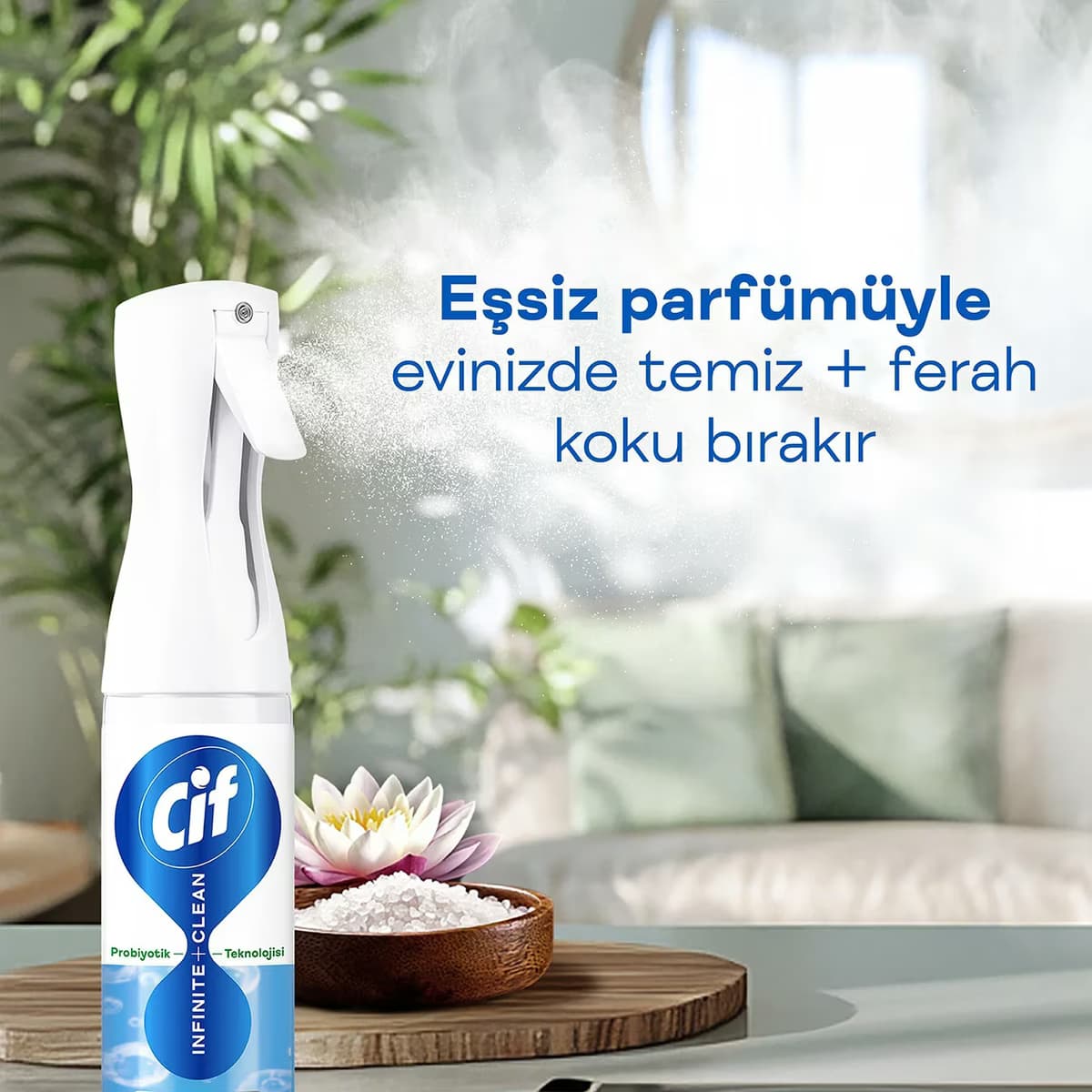 Cif Infinite Clean Lotus Yedek Şişe 280ml 5