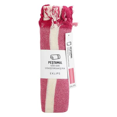 Eklips Peştamal Renk Geçişli Pembe - Gratis