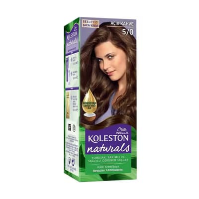 Koleston Naturals Saç Boyası 5/0 Açık Kahve